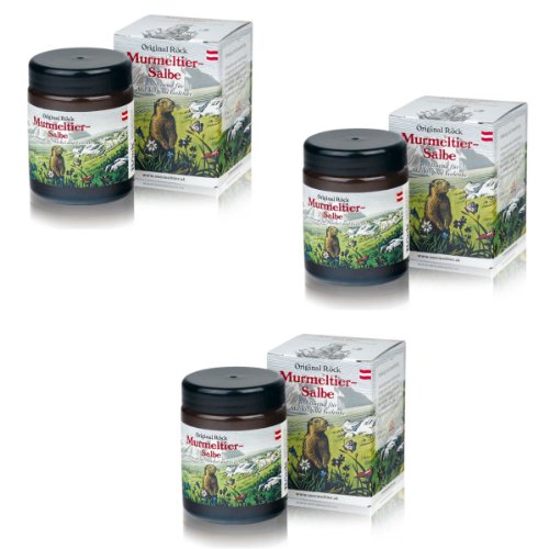 Pomada de Marmota Röck 3x100ml