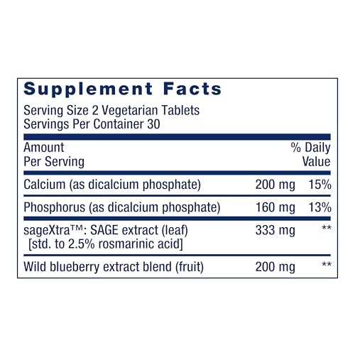 Life Extension Cognitex Elite Pregnenolone, Advanced Formula, 60 Tablets - image 2