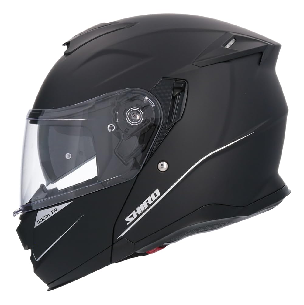 Shiro Helmet Casco Modular FF950 Discover Negro Mate (L 59/60)