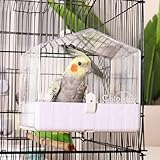 Colorday Bird Bath for Cage, Parrot Bath for Small to Medium...