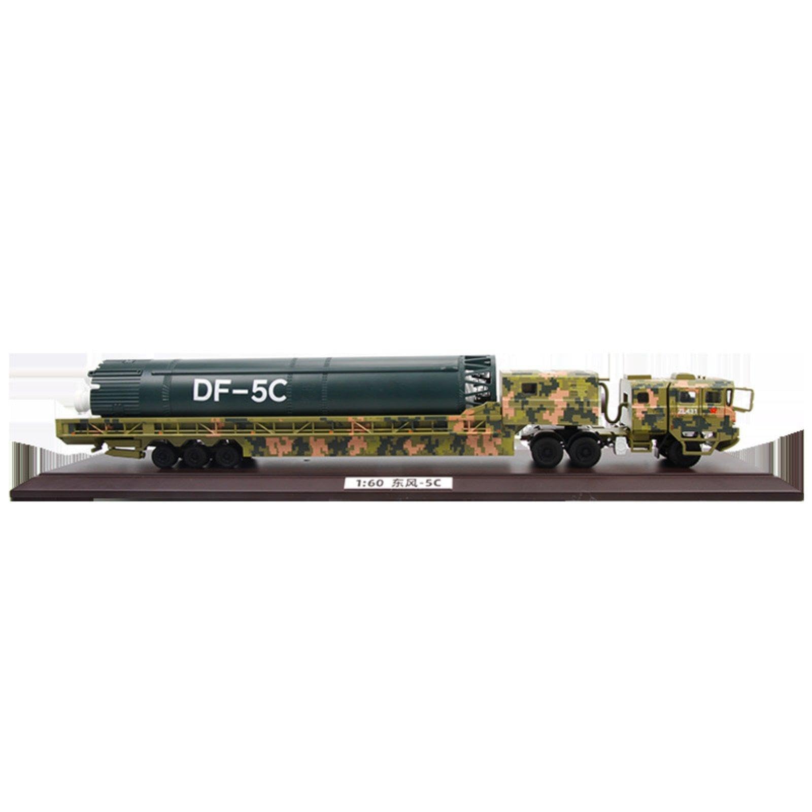 Modellino di Auto DF 5C Launcher in 1:60, Giocattolo Simulato per Amici, Bambini E Ragazzi.