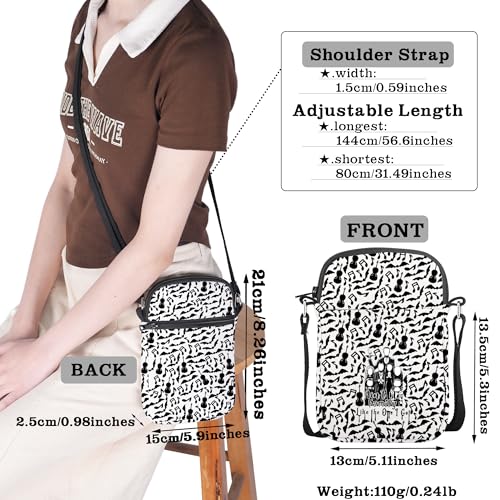 CMNIM Horror Family Movie Gifts Ain't No Family Like The One I Got Crossbody Bag for Musical Fans Gifts4