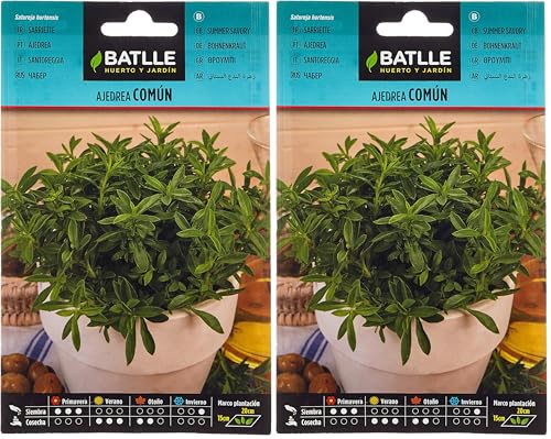 Graines aromatiques de Batlle - Sarriette commune (5g) (Lot de 2)
