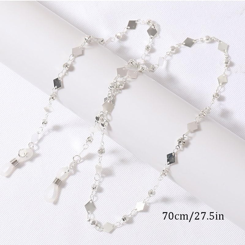 Metal Glasses Rope Retro Beads Eyewear Lanyard Street Versatile Eyeglass Chains Accessories