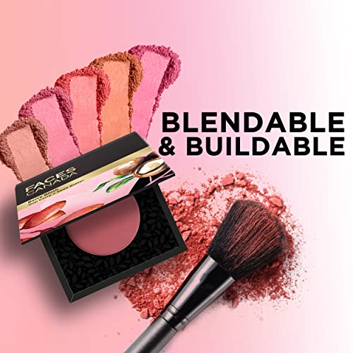 FACES CANADA Berry Blush - Love Vibes Only 03, 4g | Lightweight Long Lasting Ultra-Matte HD Finish | Silky Smooth Texture | Melts Effortlessly & Buildable | Absorbs Oil | Shea... - Image 3