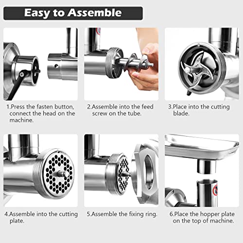 Tangkula Commercial Meat Grinder Crazymos