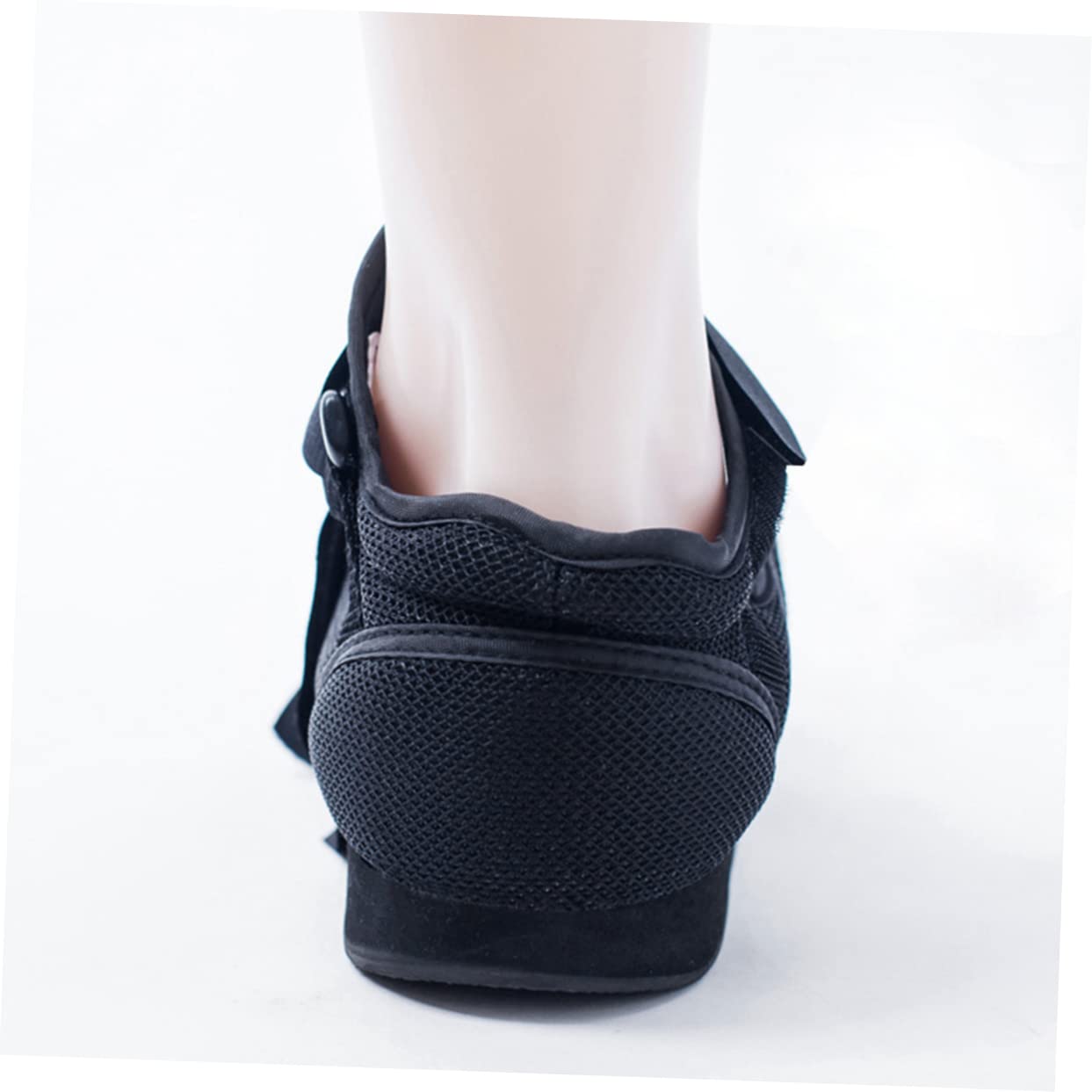 SEWOART Foot Fixed Shoes Cast Shoe Fixed Walker Boot Medical Support Open Toe Slipper Post Injury Foot Cast Boot for Sprained Ankle Foot Shoes Foot Spiked Shoes Black