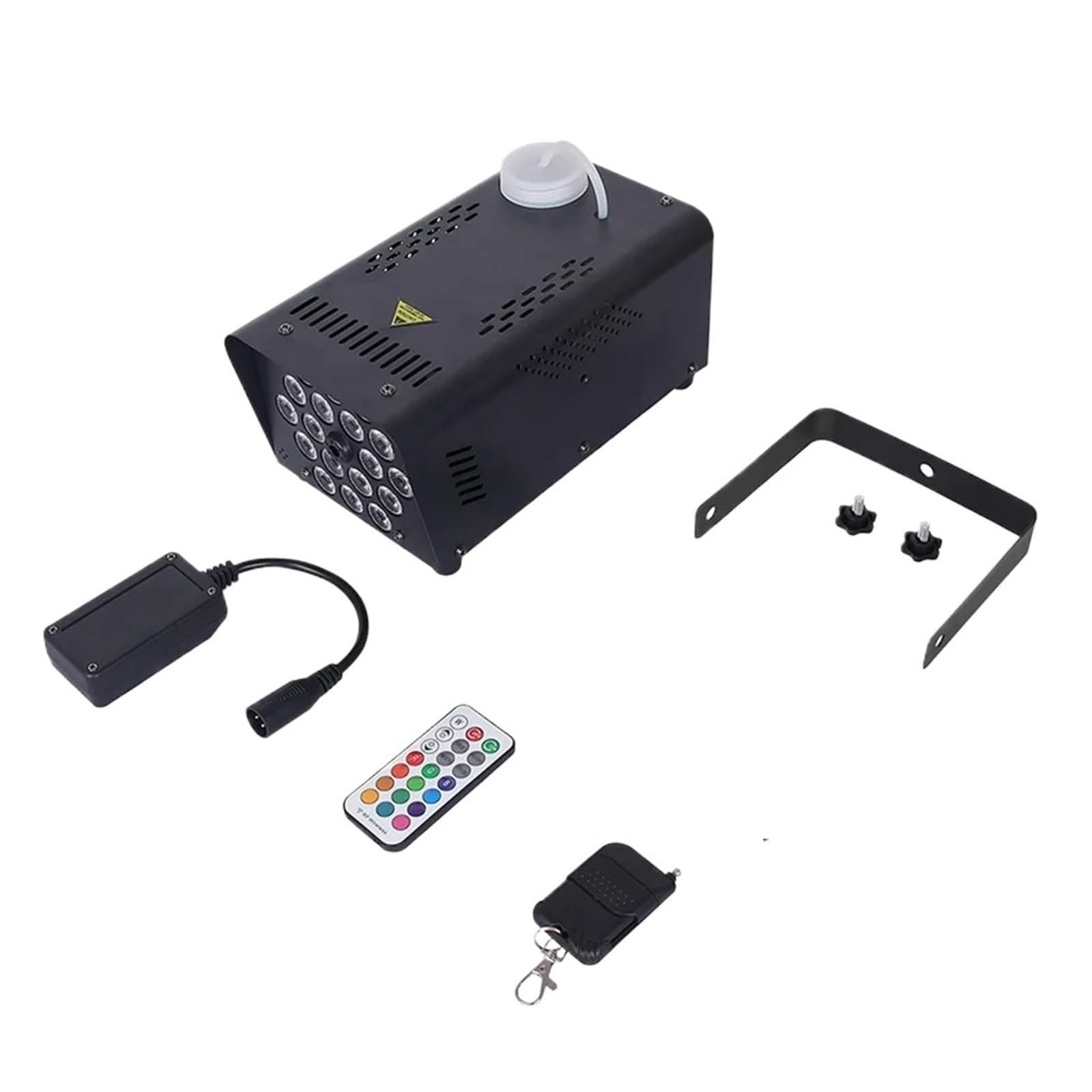 Macchina Del Fumo A 18 LED RGB, 500 W, Telecomando Senza Fili, Proiettore For Nebbia Da Palco, For DJ, Discoteca, Feste, Luci Fumo Denso