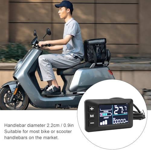 Écran LCD pour vélo électrique et scooter avec panneau ABS robuste - 4