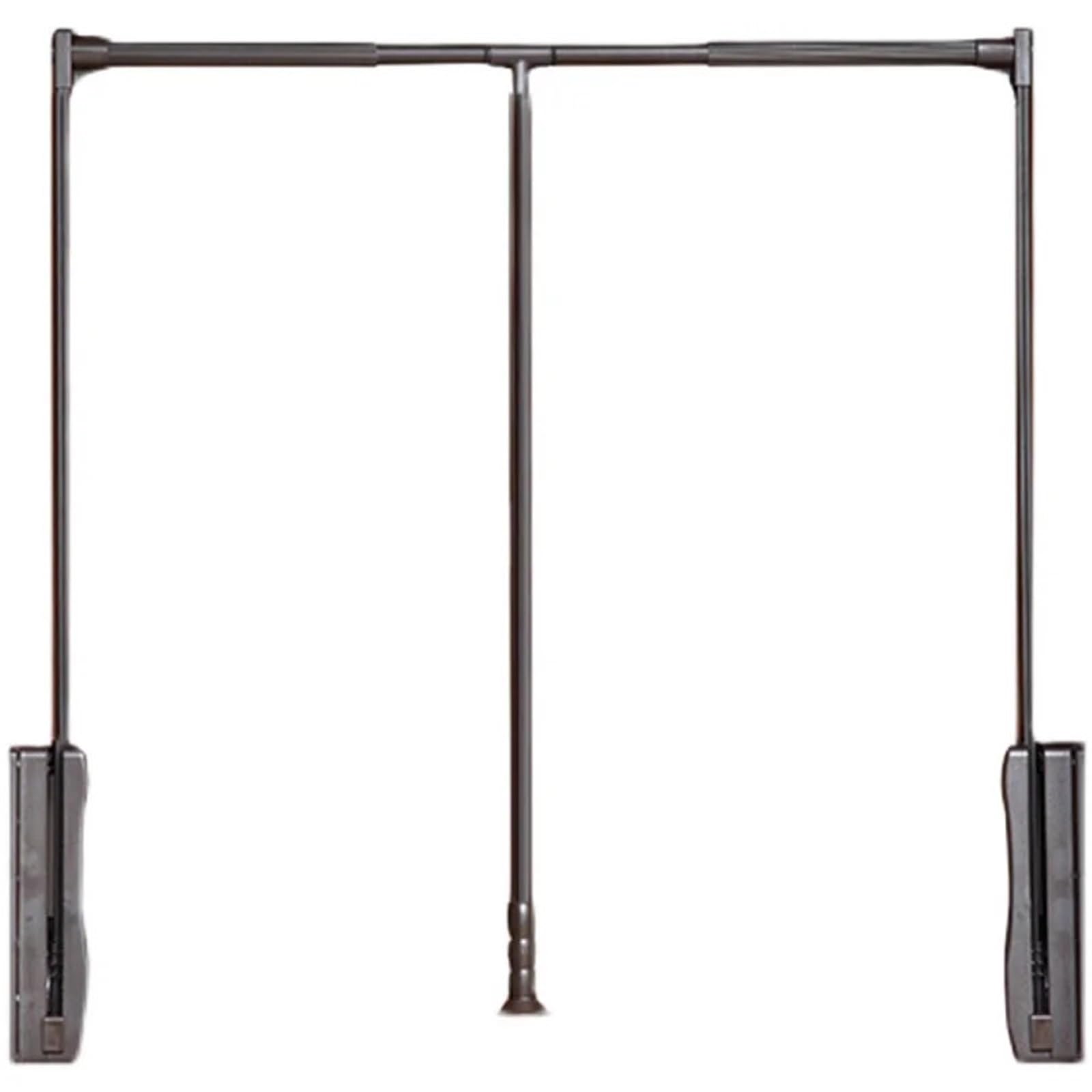 Garde-robe rail relevable pour vêtements en hauteur d'armoire LWX