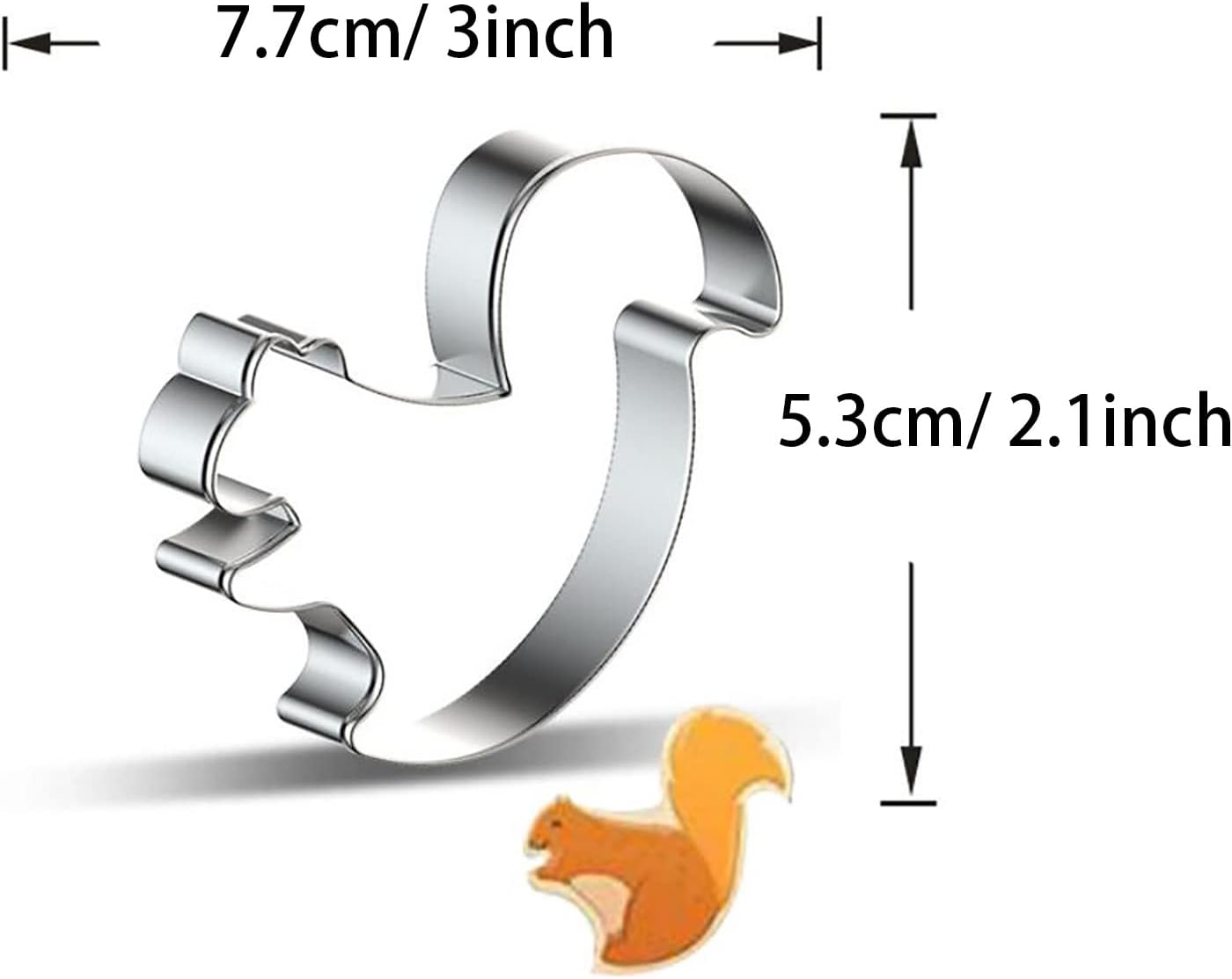 Squirrel Shape Cookie Cutter - C image 2