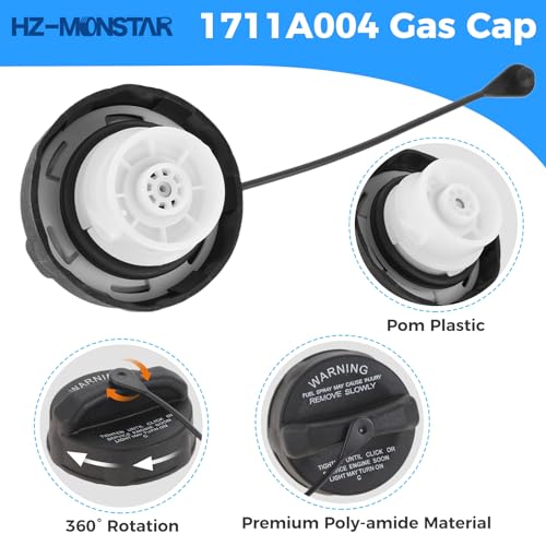 Gas Cap Fuel Cap Replaces 1711A004, Fuel Tank Cap by HZ-MONSTAR - Image 5