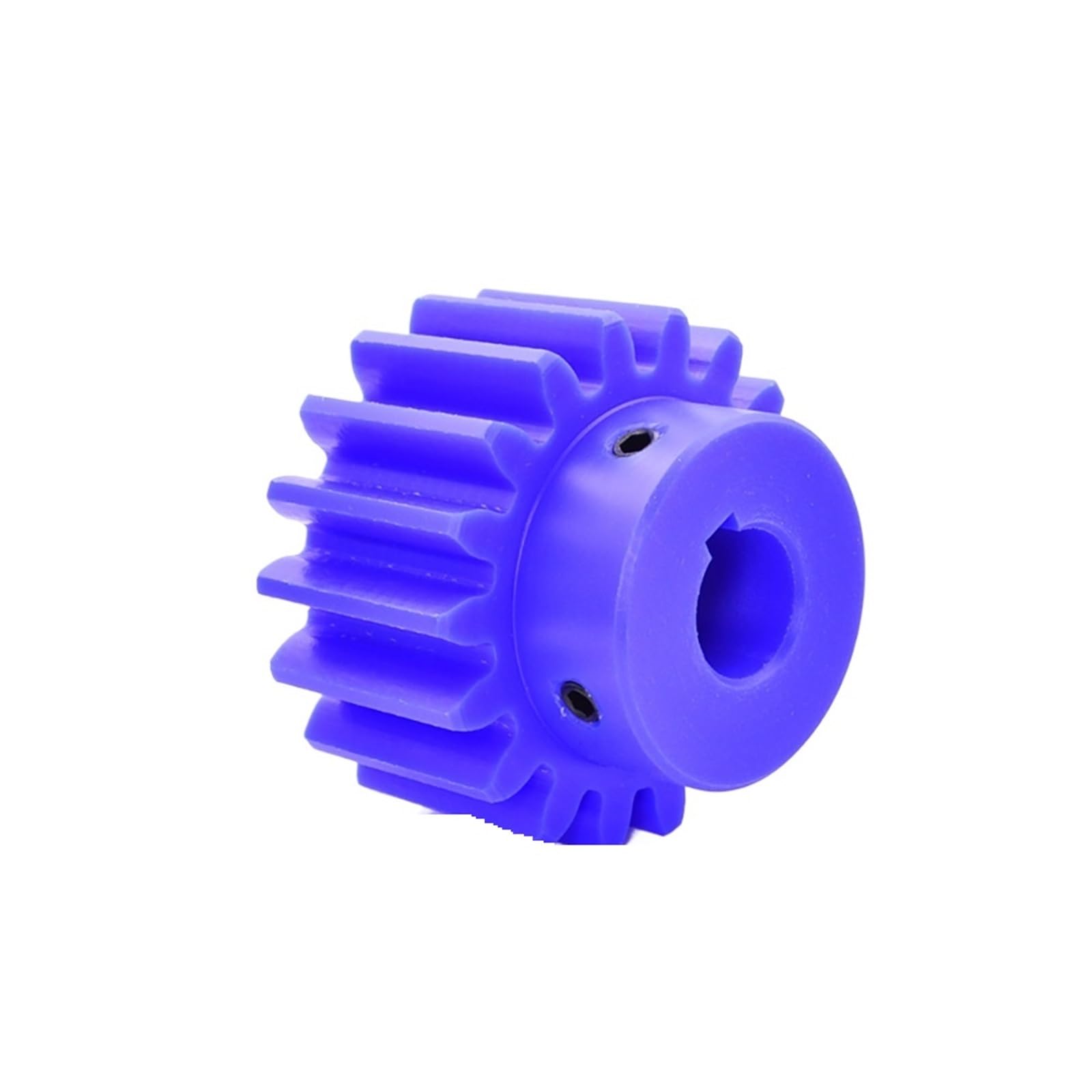 Bevel Gear Pinion Hardware Mechanical 1pcs Blue Nylon Spur Gear 3 Mold 14 Teeth Plastic Motor Spur Gear with Step Keyway Bore 14/15/16/18/20/22/24/25/28/30mm(24mm Keyway 8mm)