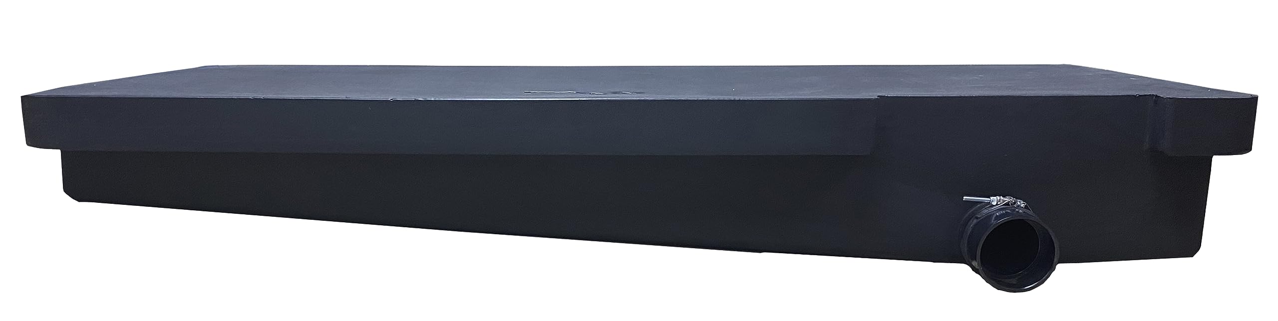 classAcustoms WTSD-4000HRC 3" Hub Black Water RV Waste Holding Tank 40 Gallon Concession and Camper Waste Black Gray Tank