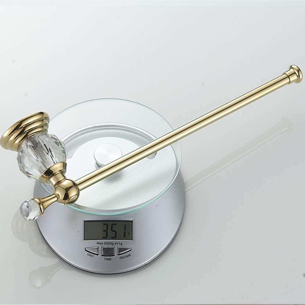 Gеt Dіѕсоunt оƒƒеr AUSWIND 4-Pcs Crystal Bathroom Hardware Set Wall Mounted for Bathroom Lavatory (Toilet Paper Holder/Towel Bar/Towel Rings/Clothes Hook) (Gold) Uр Tо 40% оƒƒ AUSWIND 4-Pcs Crystal Bathroom Hardware Set Wall Mounted for Bathroom Lavatory (Toilet Paper Holder/Towel Bar/Towel Rings/Clothes Hook) (Gold)