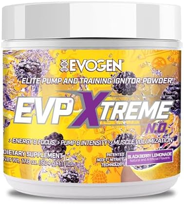 Evogen EVP Xtreme NO - Pre Workout Powder for Men & Women | Sugar...