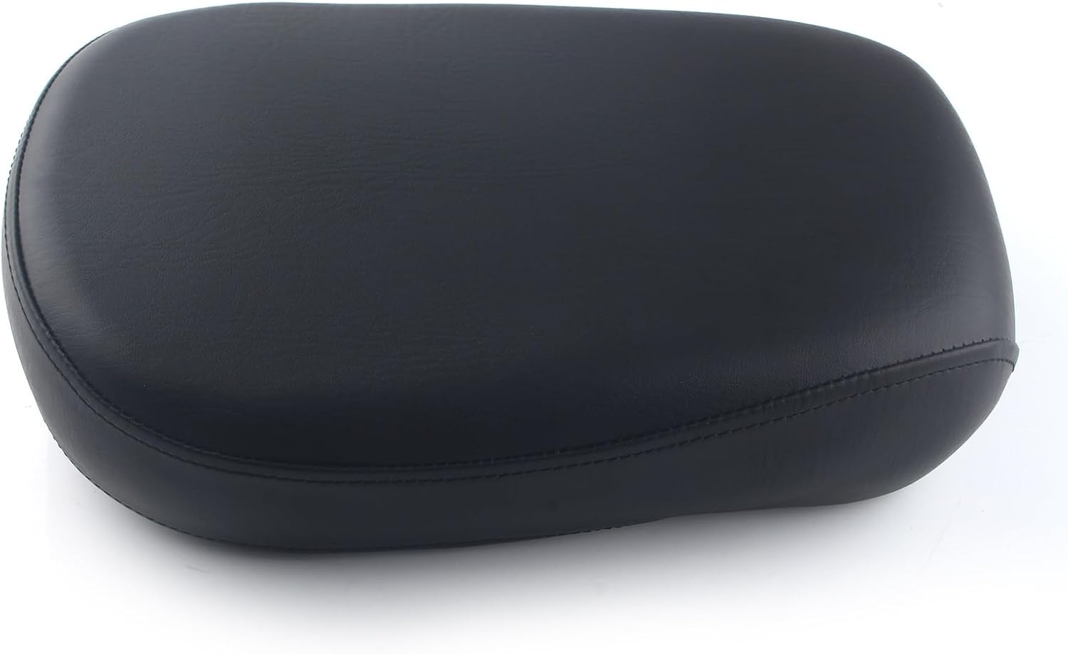 Motorcycle Rear Passenger Seat Pillion Cushion Pad Black Compatible with Yamaha XVS 650 V-Star 650 1998-2010