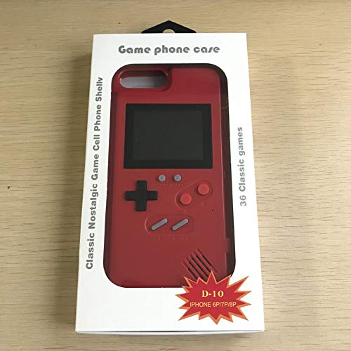 Runzeseny Handheld Retro Gameboy Phone Case Game Console Color Display Retro Game Cover