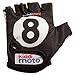 Kiddimoto - Gants Vélo pour Enfant de 2 à 8 Ans, Parfaits pour Les Sports de Plein air, Le Cyclisme, la Trottinette (Orange, 4-8 Ans)