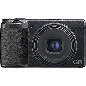 Ricoh GR IIIx, Black, Digital Compact Camera with 24MP APS-C Size CMOS Sensor, 40mmF2.8 GR Lens (in The 35mm Format)