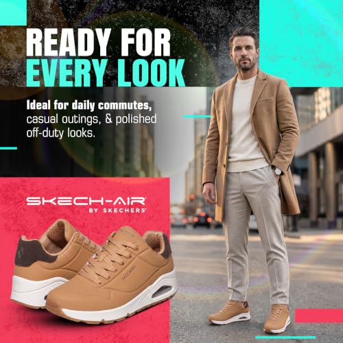 Image of Skechers Men's Uno Suited On Air Sneaker