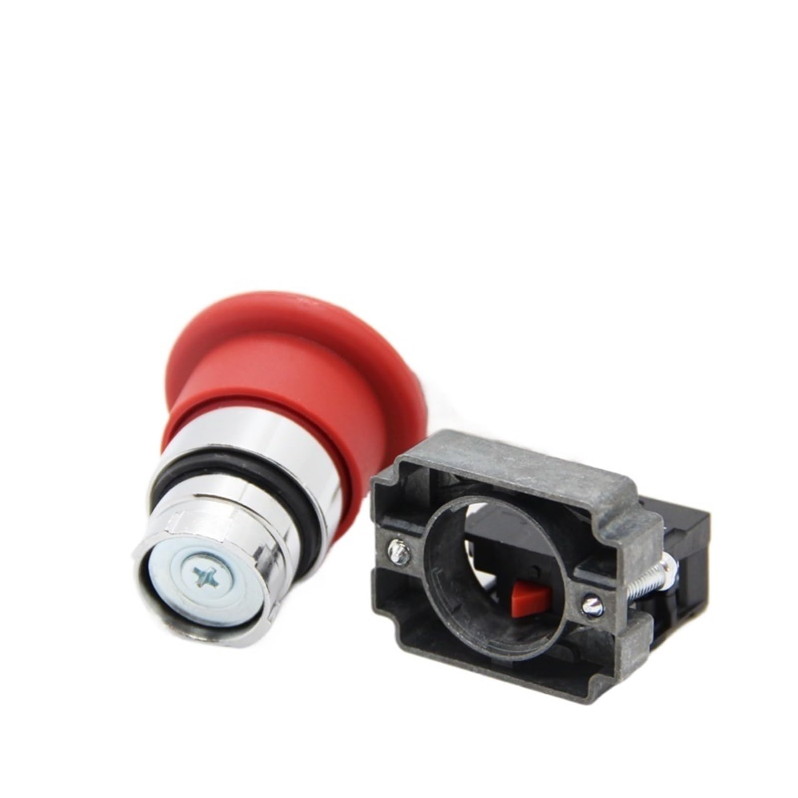 Amazon.co.jp: CHUNYE 緊急停止ボタン キー付き XB2-BS142C 緊急停止