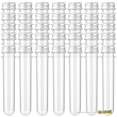 Tubes à essai en plastique anti-casse de 45 ml pour conserver vos graines et perles