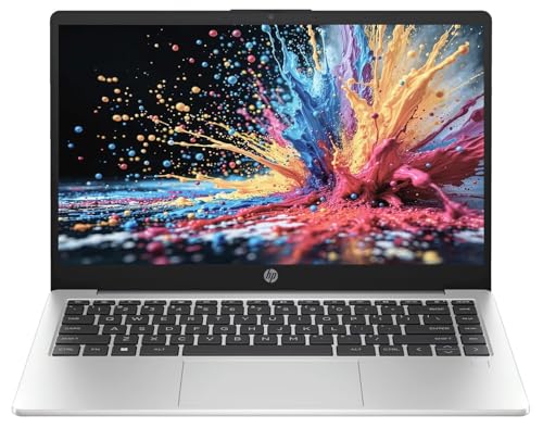 Image of HP 14 (2026) Business Laptop - Intel Core 7 150U (Beats Intel Core i9 12th Gen) 16GB RAM, 512GB SSD, 14 inch FHD IPS Anti-Glare Display, Intel Graphics, Windows 11 Pro, Backlit Keyboard, Silver, 1.4kg