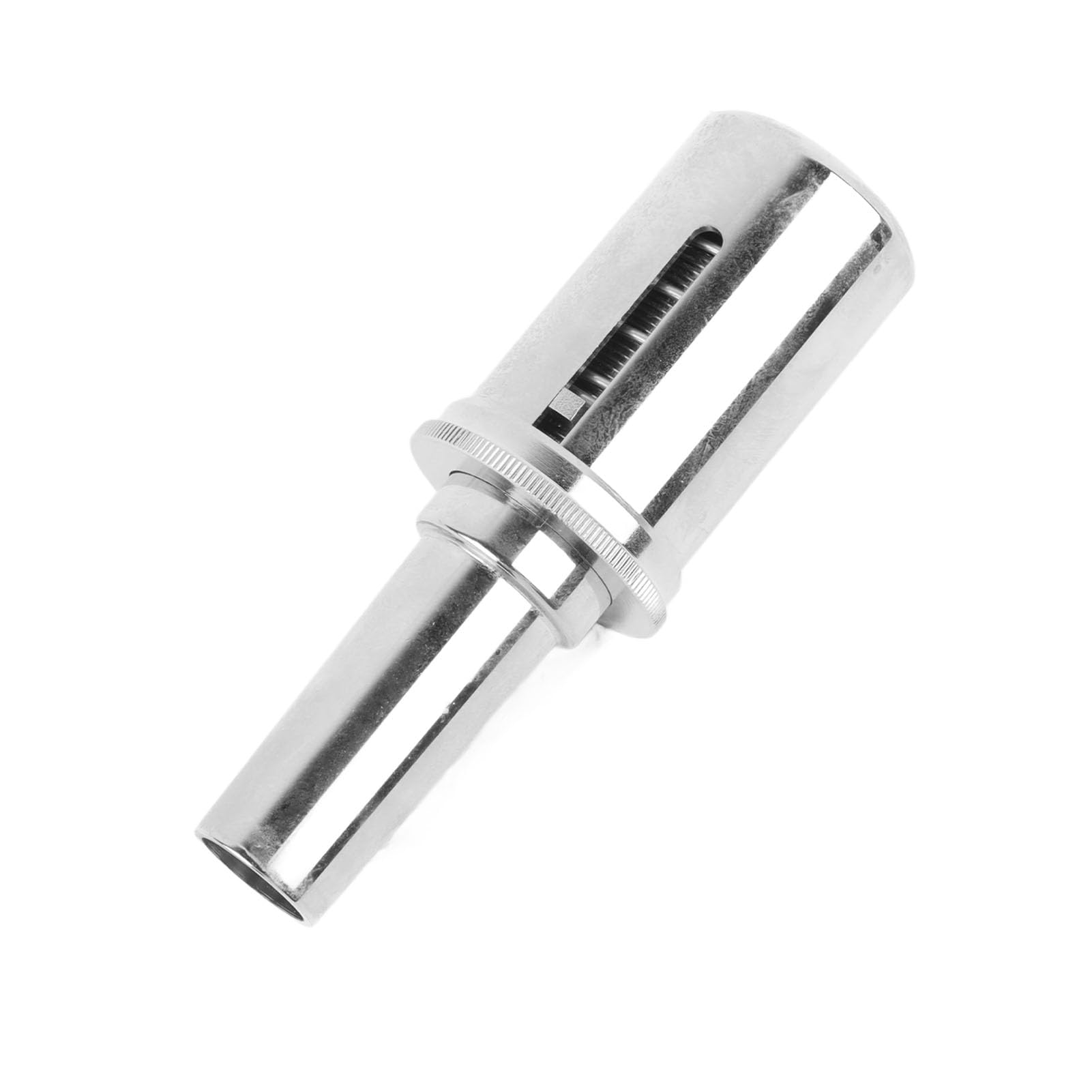 Valvola di riduzione della pressione professionale per corno francese, strumento per l'allenamento del respiro, correttore della bocca in ottone, per una migliore qualità del (Silver)