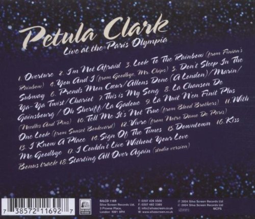 Miniatura 2 de Petula Clark Live At The Paris Olympia