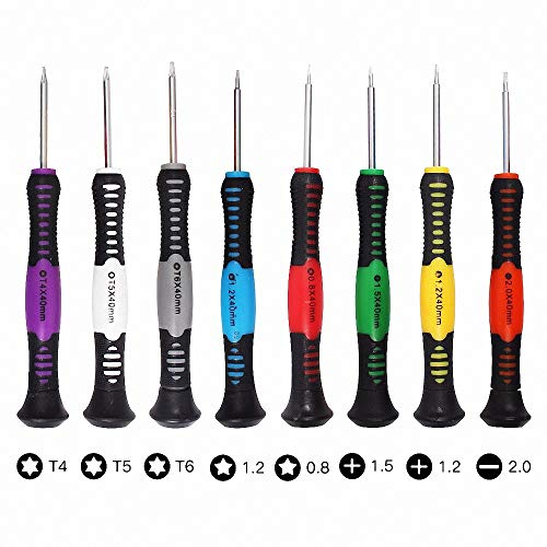 Kit de 16 piezas destornilladores para reparación celular miniatura 2