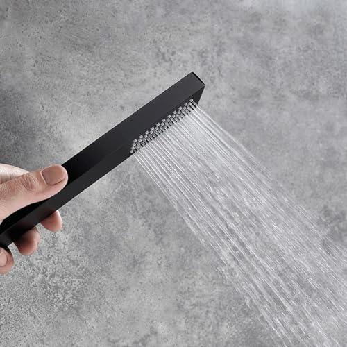 Mitigeur de baignoire à cascade avec ensemble de pommeau de douche chromé - 5