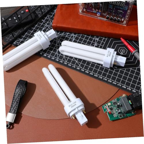 Ampoules fluocompactes Mobestech lot de 4 tubes blanc froid plug and play