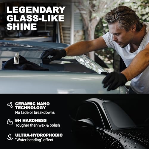 AvalonKing Armor Shield IX DIY Ceramic Coating For Cars | Car Detailing Kit For Gloss & Protection | 82% Active Content | Weatherproof | Easy To Use | Translucent | 30ml - Image 3
