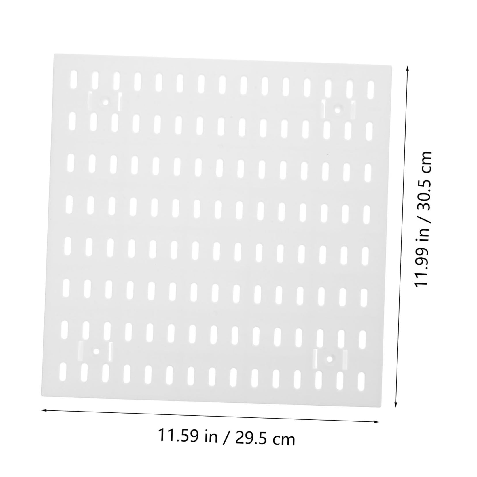 PRETYZOOM Pegboard Hangers Wall Mount Pegboard Organizer Large for Garage Office