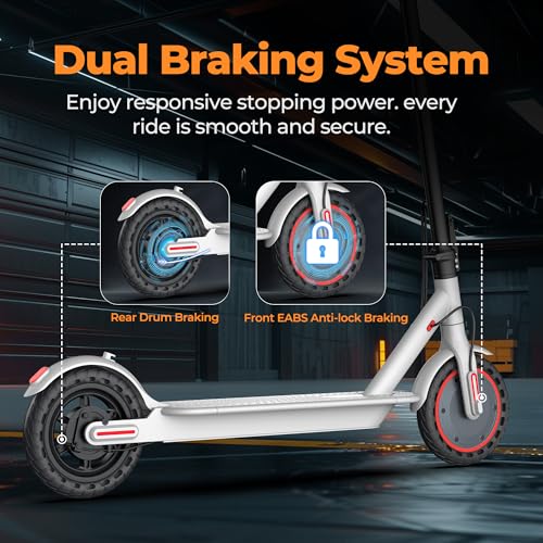 Image of MAXSHOT Electric Scooter for Adults, 8.5 /10 /14 inch Tires, 19 /22Mph, 350W /500W Motor, 21-28 Miles Range, Folding E-Scooter with Dual Suspension,APP Contro
