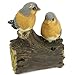 Produktbild Mabax Haus & Garten Vogel Bewegungsmelder | Vögel Paar Duo | Bewegungssensor & Vogelgezwitscher Alarm (Grau/Gelb)