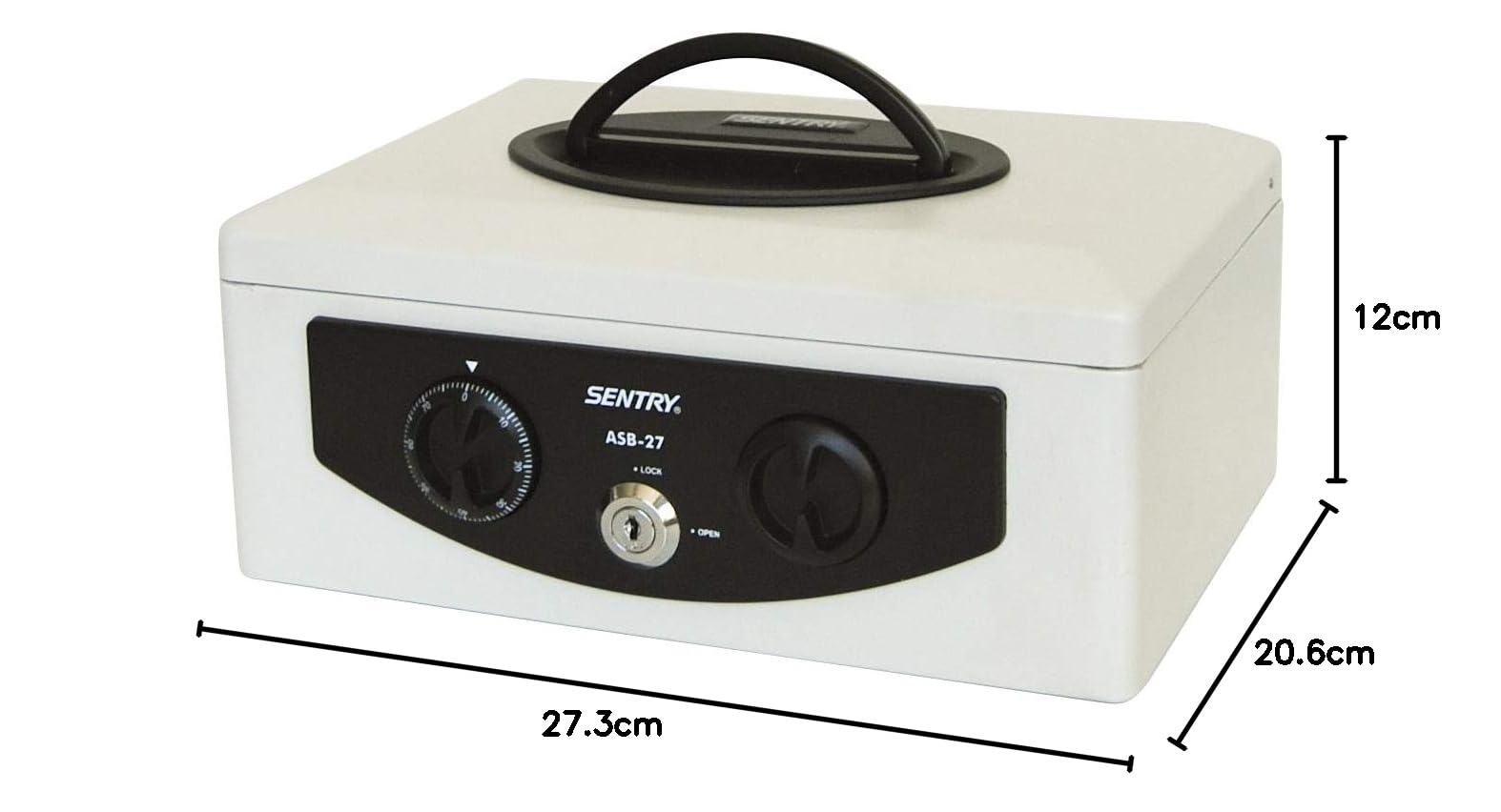 Amazon.co.jp: SENTRY (セントリー) 金庫 手提げ金庫 小型 キャッシュ