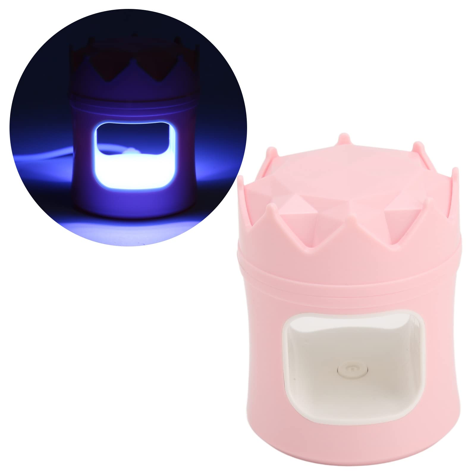 Mini żelowa lampa do paznokci szybko utwardzająca się 6 sztuk żetonów lampowych przenośna lampa do zdobienia paznokci do lakieru do paznokci