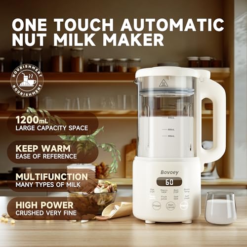 Macchina Per Latte Vegetale Almond Cow - Per Latte Di Mandorle, Soia, Avena, 220V, 5-6 Tazze Per Lotto - Foto 9