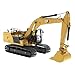 Diecast Masters CAT Caterpillar 336 Next Generation Hydraulic Excavator and Operator High Line Series 1/50 Diecast Model 85586