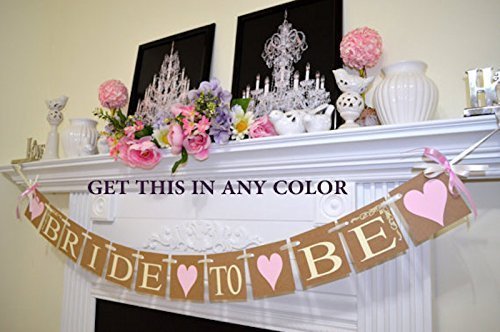 Bride to Be Banners, Rustic banner 