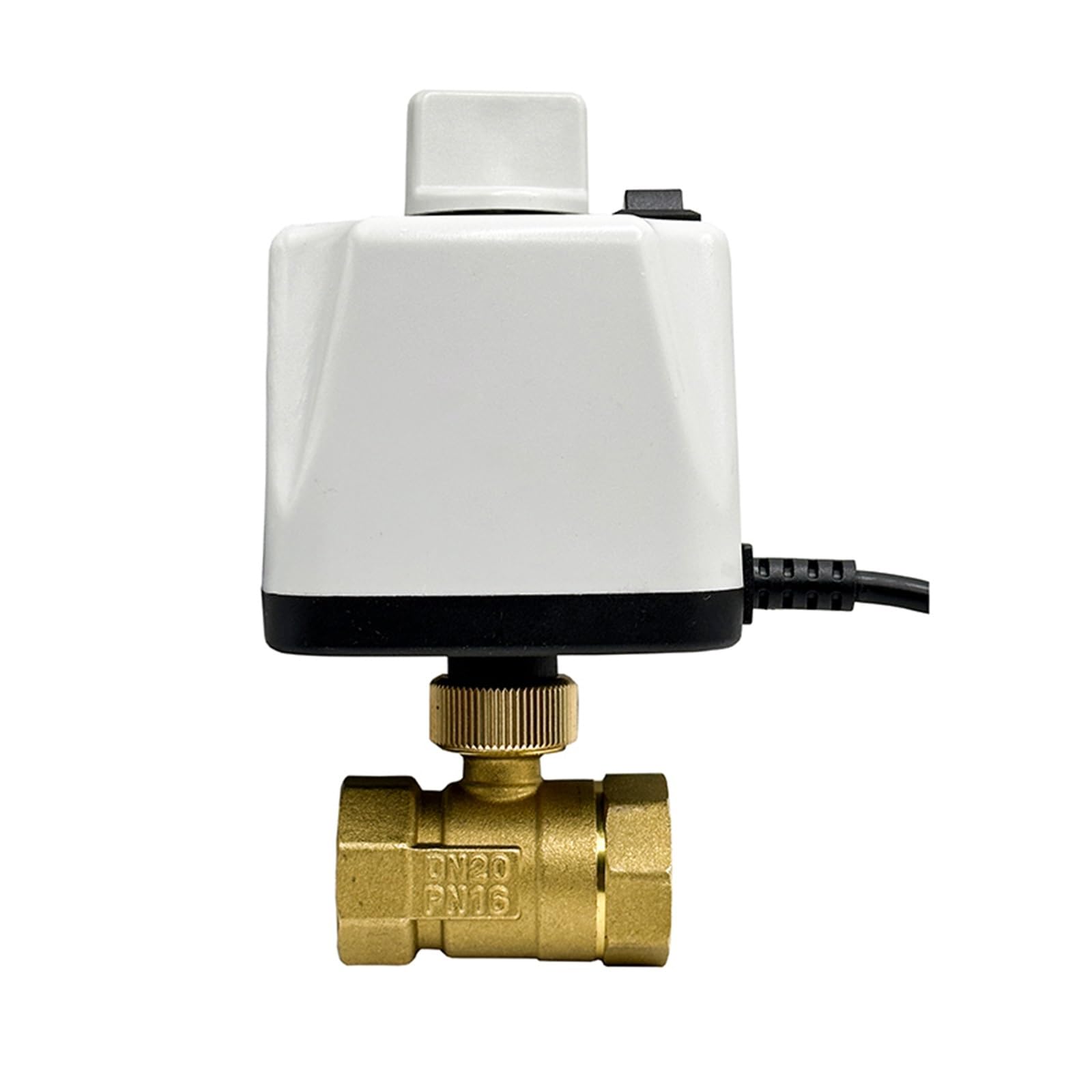 Zawór kulowy, 1/2" 3/4" 1" 2" Zawór Kulowy Z Napędem Przełącznikiem Ręcznym Mosiądz 2-przewodowy DN15 DN20 DN25 DN50 Elektryczny 220 110 24V 12V(3/4",24VDC_NORMALLY CLOSED)