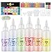 Tie Dye Tinte Ropa Kit 84 PCS Magicfly, Pintura Textil de Tela 6 Colores 120ML Permanente No tóxico Arte de Bricolaje Pintada Camiseta Vestir para Niños, Adultos Familia Fiesta, Actividad Escolar