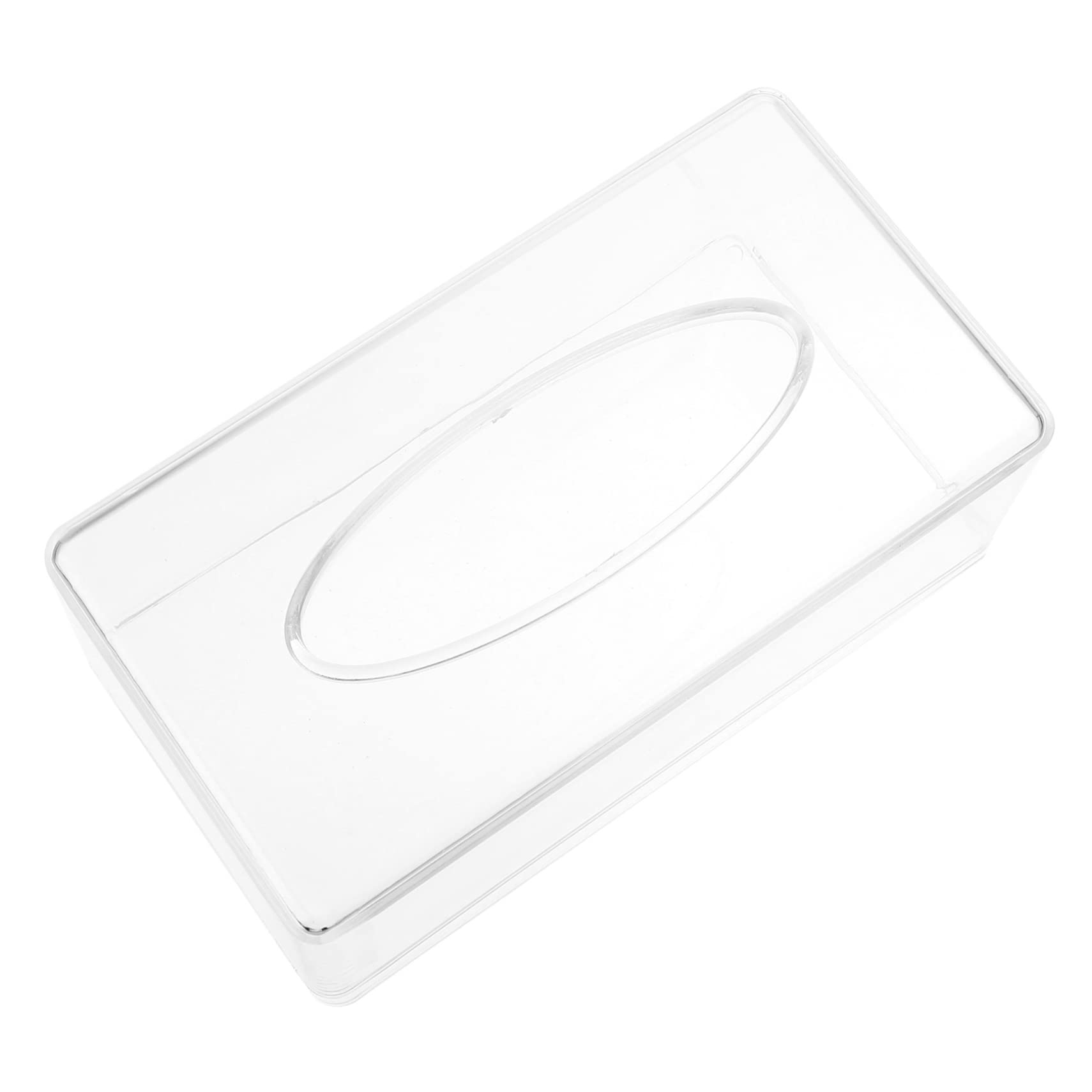Boîte à mouchoirs Yardenfun transparente en PS design moderne pour bureau