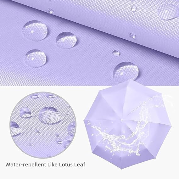 Image of Besque UV Big Size Umbrella for Sun Protection Rain Windproof Strong large 2 fold for men women kids boys girls Perfect Umbrella with cover small case stylish Windproof & Compact UV large size