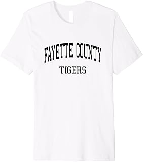 Fayette County High School HS Fayetteville GA Retro Premium T-Shirt