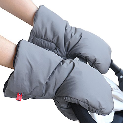 Mightyhand Extra Thick Stroller Hand Muff Winter Waterproof Anti-Freeze Gloves for Parents and Caregivers (Gray) Mightyhand Extra Thick Stroller Hand Muff Winter Waterproof Anti-Freeze Gloves for Parents and Caregivers (Gray)