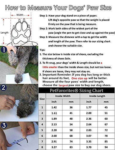 Petfavorites Cute Puppy Pet Dog Sporty Shoes Lace Up Blue Canvas Dog Boots Nonslip Dog Booties Sneaker For Teacup Chihuahua Yorkie Small Doggies, Pack Of 4 (Size 4, Blue) #TOP1