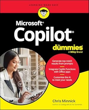 Book cover Microsoft Copilot For Dummies